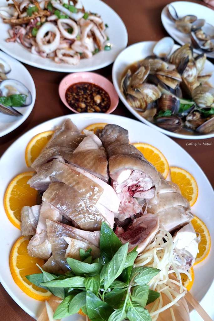 Amajia seafood table spread